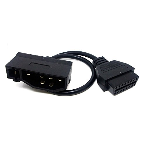 Cbk 7 Pin Male Obd1 To Obd2 Obdii 16 Pin Diagnostic Adapter Cable For Ford Efi #TOP1