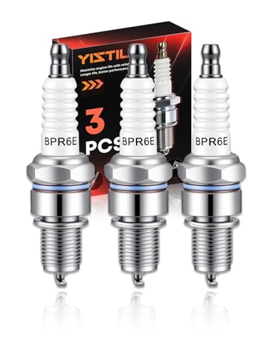 Yistiun BPR6ES Spark Plug for NGK 7131 for Torch F6RTC F6TC MTD 951-10292 951-10292A 751-10292 for Honda 98079-56846 for Champion RN9YC RN10YC GX120 GX160 GX200 GX240 GX270 GX340 GX390