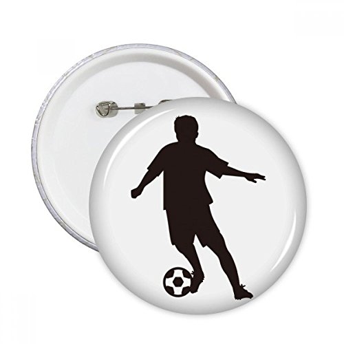 Pins football ronds XXL, la décoration idéale pour personnaliser les sacs d'école des enfants