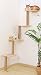Cat Tree Wall Mounted with 4 Levels Shelves, 73