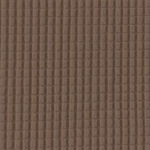 Image of Easy-Going Stretch Large Wingback Chair Sofa Slipcover Brown | 1-Piece Sofa Cover Furniture Protector Couch Soft with Elastic Bottom, Spandex Jacquard Fabric Small Checks