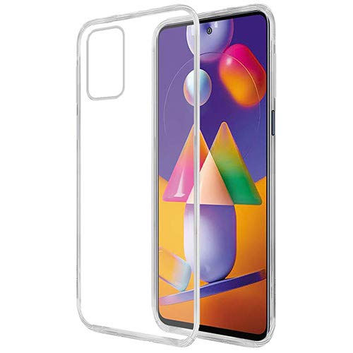 CaseRepublicBack Cover for Samsung Galaxy M31s (Silicone_Transparent)