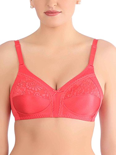 Image of Triumph Claudette Classics Women Bra Non Wired, Non Padded Cups with lace Full Coverage, Cut & Sew Soft and Breathable Fabric All-Day Comfort Pack of 1
