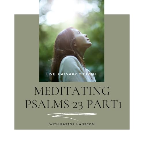 Meditating on Psalms 23- Part 1.