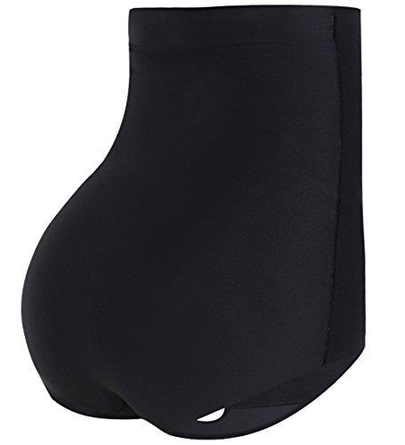 Everbellus Bragas Cintura Alta Braguitas Moldeadora Fajas Reductoras Abdomen Efecto Vientre Plano para Mujer Negro Small