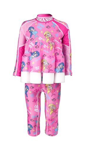 Image of Toddler Kids One-Piece Float Swimsuit with Adjustable Buoyancy UPF 50+ Sun Protection for Beach Pool Boys Girls