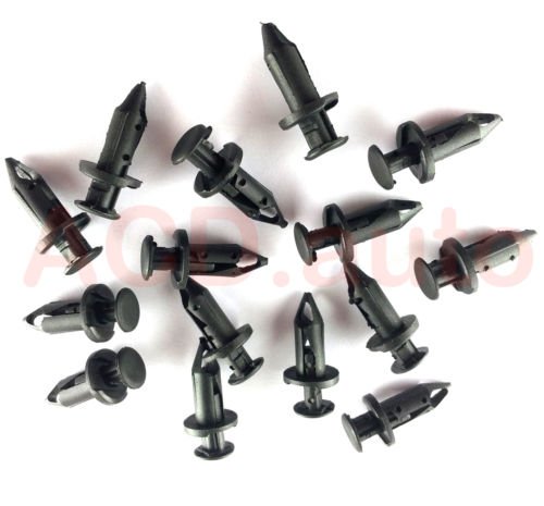 30 x Fender Nylon Clips Corps Rivets 05-08 Polaris Sportsman 400 500 600 700 800 Cover