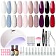 Shellac Starter Set RSTYLE mit 48W Lampe und Nagelzubehör