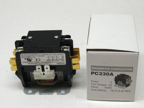CAROPT PC230A Double Pole 24 V 30 A Contactor