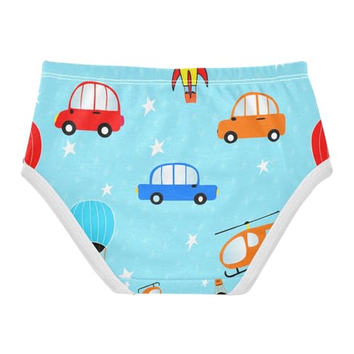 Colorful Vehicles Cars Toddler Girls's Underwear 2T 202c12582