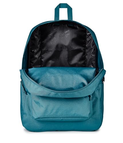Image of JanSport SuperBreak One Backpack - Durable, Lightweight Bag with 1 Main Compartment, Front Utility Pocket with Built-in Organizer, Premium Backpack, Emerald Pool