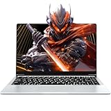 unbholkk Ordinateur Portable 15,6', Win 11 Celeron N3450 8 Go RAM SSD 256 Go, Écran FHD IPS 180°, PC Portable WiFi5/USB3.0/Mini-HDMI/Webcan, Laptop pour Bureau Études