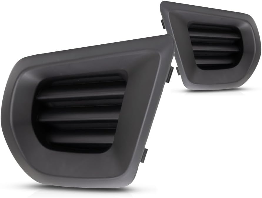 KarParts360 For Subaru Forester 2014 2015 2016 Fog Light Cover Driver And Passenger Side | Pair | Front | Textured Black | 2.5L | Replacement For SU1038104, SU1039104 | 57731SG050, 57731SG040