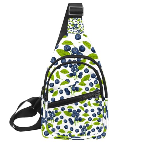Bolso bandolera multicolor 30x18cm con diseño de frutas para mujer y hombre