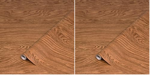 d-c-fix Vinilo Adhesivo Muebles Crecimiento Salvaje de Roble Efecto Madera Autoadhesivo Impermeable Decorativo para Cocina, Armario, Puerta, Mesa Papel Pintado forrar Rollo láminas 45 cm x 2 m