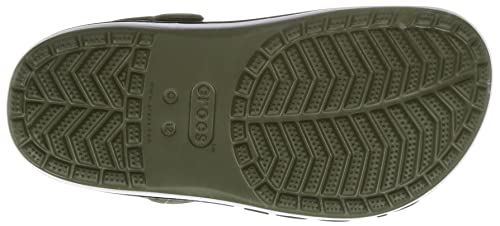CROCS Bayaband Clog K - Army Green - J2 , 207019-309-J2, Kids Unisex , Army Green , J2