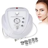 Microdermabrasion Machine, Professional Diamond Microdermabrasion Machine 65-68cmHg Suction Power, Home Use Facial Skin Care Machine Portable Beauty Equipment