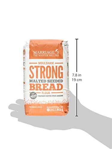 Marriage's - Moulsham Strong Malted Seeded Bread Flour - 1Kg (Case of 6) image 5