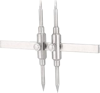 CHICIRIS Chave inglesa de extremidade dupla, chave inglesa para lente da câmera, chave de lente DSLR, conjunto de ferramentas de reparo de lente DSLR com parafusos para câmera