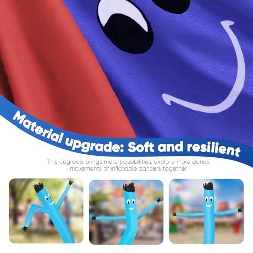 Image of 12FT Inflatable Dancing Man with 3 /4HP Blower, Highly Durable and Tear Resistant Polyester Polyamide Nylon Inflatable Man Dancing, Waving Inflatable Tube Guy