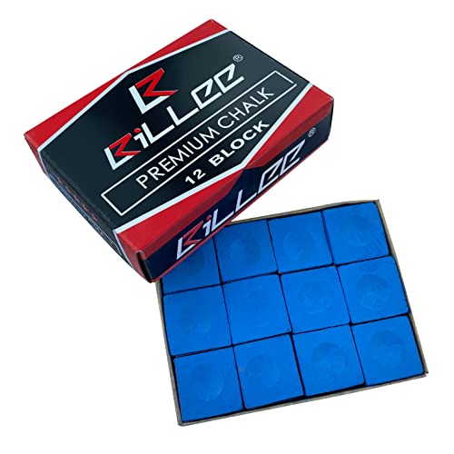 image for manqianxun 5ASpecialty Billiard Chalk Pool Cue Chalk Cubes, 12-Pack -T