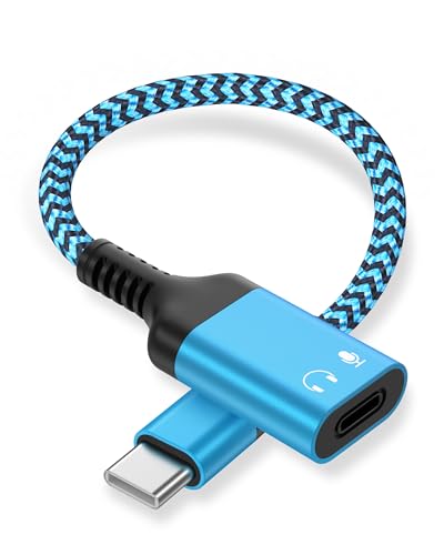 USB C to Lightning Female Headphone Adapter Lightning to USB C Audio Adapter with Ear Buds/Earphones for iPhone 17 Pro Max 17 Air 16 Pro 16e 16 Plus 15 15Pro Max iPad Pro Air Mini Not for Charging