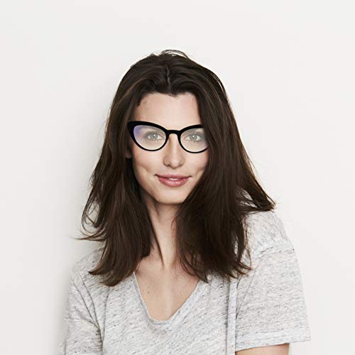 KESYOO Óculos de Gato Anti-Luz Azul Bloqueando Computador Óculos Moda Feminina Óculos Armações Anti