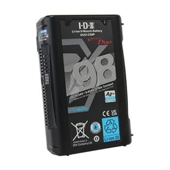 IDX VマウントタイプリチウムイオンバッテリーDUO-C198P DUO-C198P | 放送・業務用バッテリーのアイ・ディー・エクス