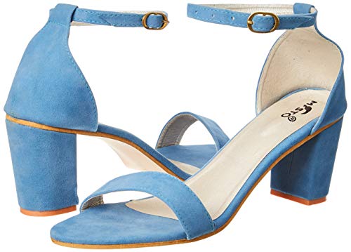 Image of Misto Women's and Girl's Formal Casual Suede Leather Block Heel Sandal
