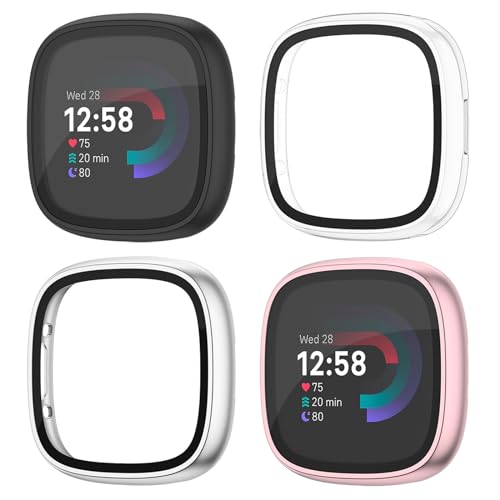 Zoye 4 Pack Screen Protector compatible with Fitbit Versa 4 - Image 3