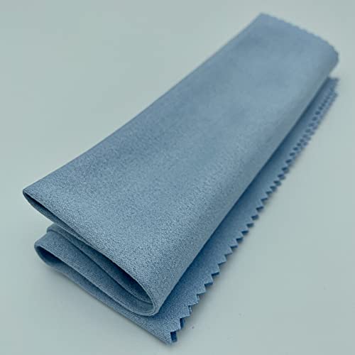 Aawipes Violin Clean Cloths Microfiber (6-Pack 12"X12" Cloths Blue) Plush Polishing Cloths For Musical Instruments Premium Cleaning Cloths For Guitar Piano Clarinet Trumpet Sax Universal (Hcis-1212-B) #TOP5
