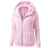 Algopix Similar Product 18 - gbyLJF Womens Fuzzy Fleece Hoodie Full