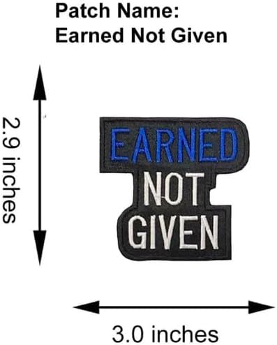 Sigma Fraternity Member Embroidered Applique Sew or Iron-On Patch Collection for Bag Jacket Clothing (Earned Not Given) image 2