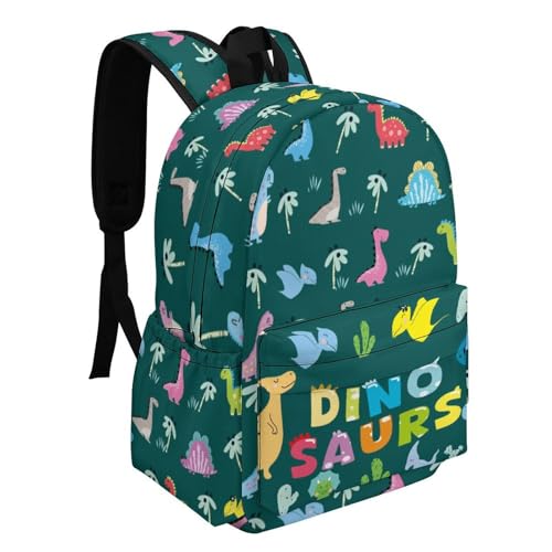 Dinosaur Backpack 17 Inch Oxford Cloth Daily Commuting Casual Backpack2