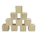 Efivs Arts 2"x2"x2" Wood Blocks Unfinished Wooden Block Cubes for Crafts and Carving-Set of 10
