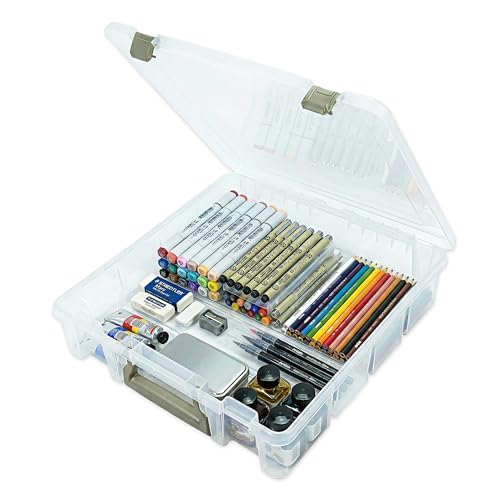 ArtBin Super Satchel 1 Compartment Box Clear Craft...