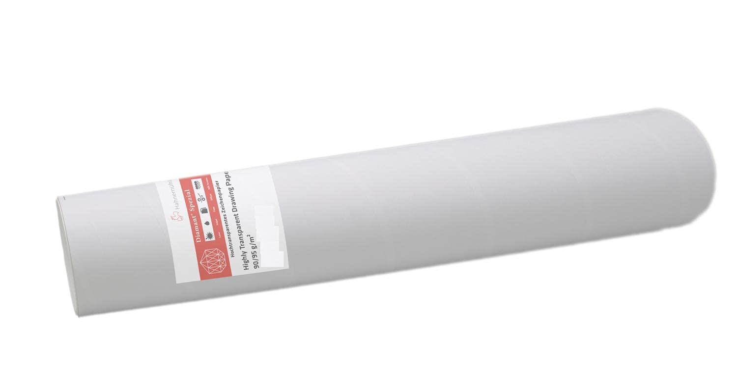 Przezroczysty papier w rolce 90/95 g