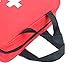 PAXLAMB First Aid Bag First Aid Kit Empty Medical Storage Bag Red Trauma Bag for Emergency First Aid Kits Car Workshop Cycling Outdoors (Red 1PC)