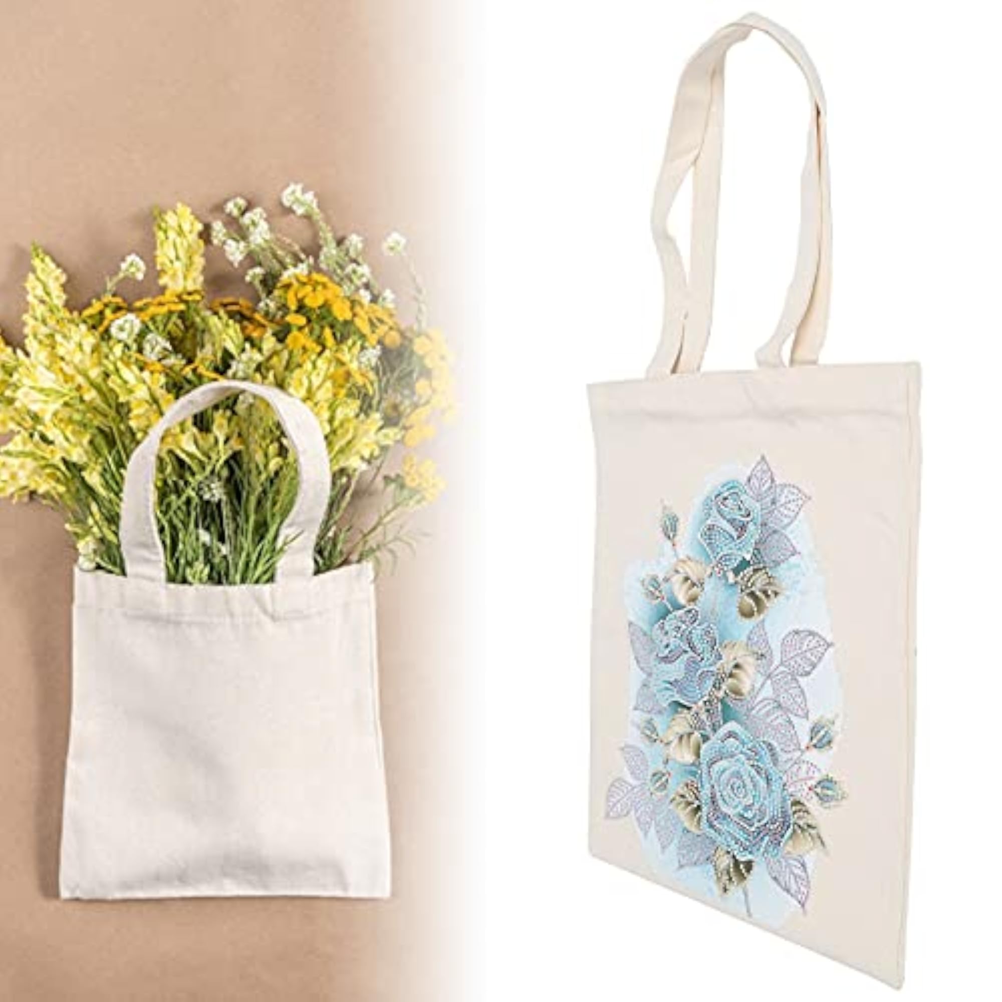 Stylish Practical Painting Handbag for School and Travel