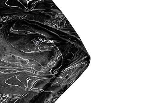 Image of BLACKSMITH Jacquard Microfiber Neckwear Ascot and Matching Pocket Square Set for Men