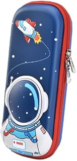 Astronaut School Pencil Case, Perfect for Adventure Lovers (Dark Blue)