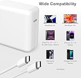 Mac Book Charger 140W Super Fast Laptop Charger Compatible with MacBook Pro 16, 15, 14, 13 Inch, MacBook Air 13 Inch, iPad Pro 2022/2021/2020/2019/2018 and more USB C Devices, 2.0M Cable - Image 7