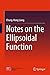 Produktbild Notes on the Ellipsoidal Function
