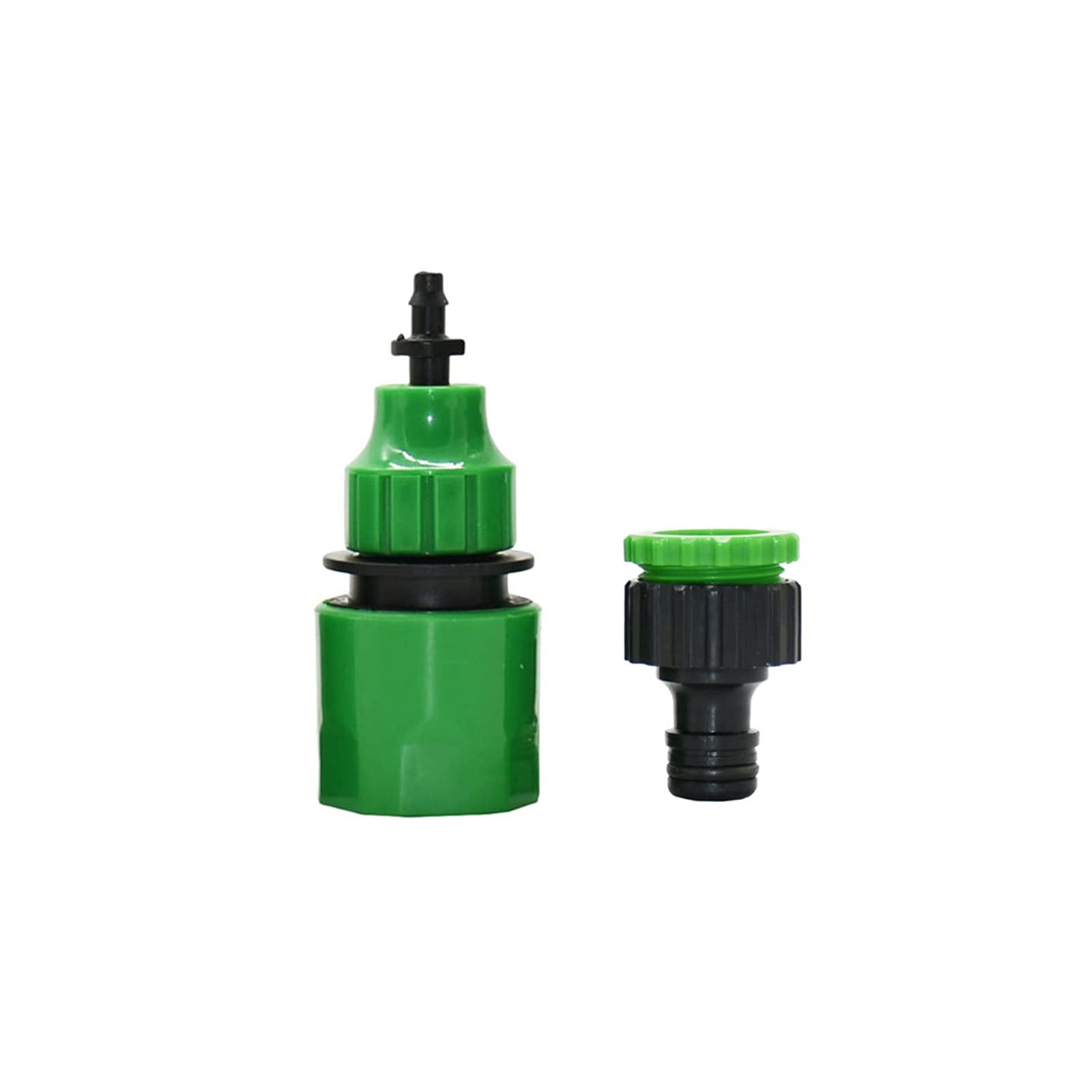 Lot de 20 adaptateurs de tuyau de plomberie de jardin de 0,6 cm avec raccord cannelé pour arrosage dans les systèmes d'irrigation goutte à goutte (couleur : A)
