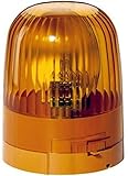 Lichtscheibenfarbe: gelb HELLA 2RL 008 727-011 Rundumkennleuchte - KL Junior - Halogen - H1 - 24V - Lichtscheibenfarbe: gelb - Anbau