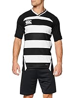 Canterbury Vapodri Evader Rugby-Trikot für Herren XL schwarz/weiß