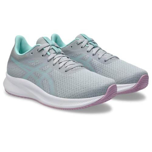 ASICS Women's Patriot 13 Running Shoes, 9, Piedmont Grey/Illuminate Mint2