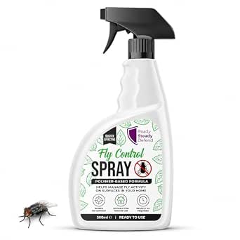 Trigger Fly Insect Fly Control Spray 500ml – Fast Acting Polymer Formula for Indoor Use ...