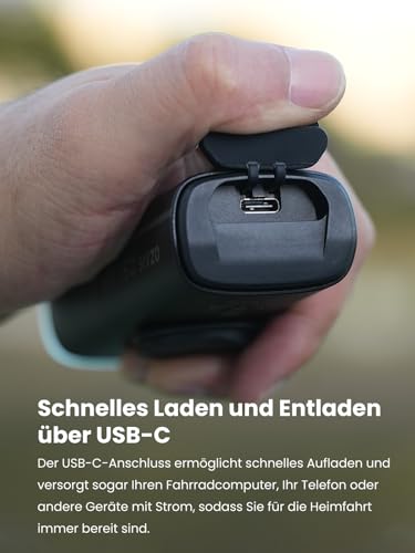 Magicshine ZX150 | LED Fahrradlicht 150 Lux | StVZO zugelassenes, akkubetriebenes Vorderlicht mit 2 Leuchtmodi | 230 m Leuchtweite… – Ansicht 5