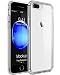Mkeke Compatible with iPhone 8 Plus Case,iPhone 7 Plus Case Clear Shock Absorption Cases for Both iPhone 8 Plus and 7 Plus Cover